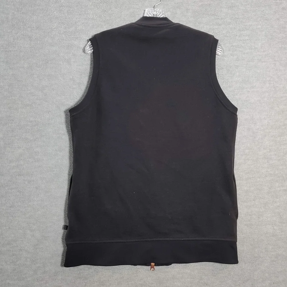Lululemon Women Jacket 8 Black‎ Departure Sleeveless Vest Full Zip